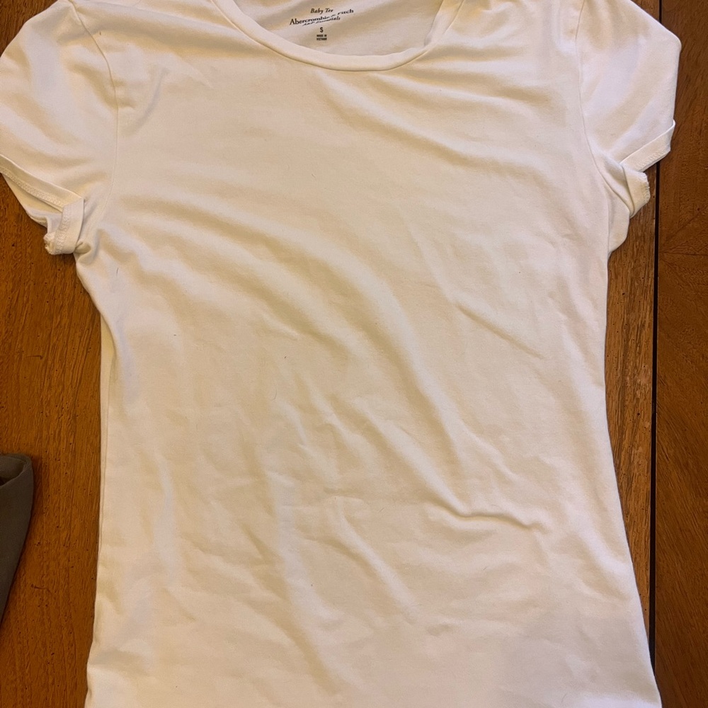 Classic White Abercrombie Tee